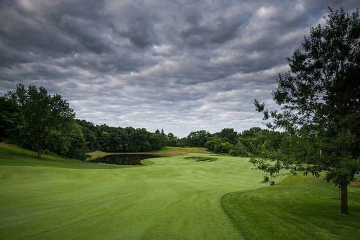 When Keller Golf Course reopened in 2014, the 12th hole, which featured a double fairway and a central bunker, took a back seat to marketing hype that touted a par-3 with an oak tee situated 50 yards in front of the green.